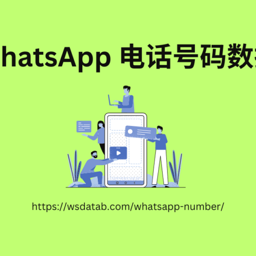 WhatsApp 电话号码数据